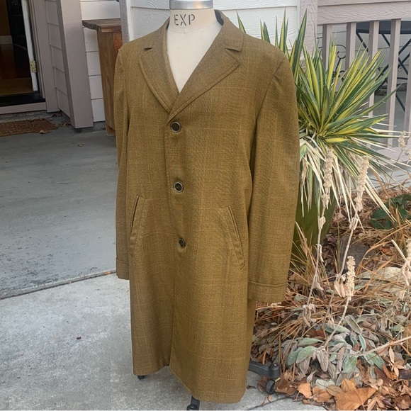 Vintage Zepel glen check overcoat - Picture 6 of 16